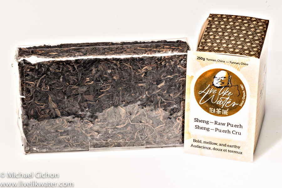 Pu-erh brut - Sheng Pu-erh Année 2000
