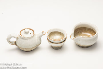 2 Cup Korean Tea Set-two tone