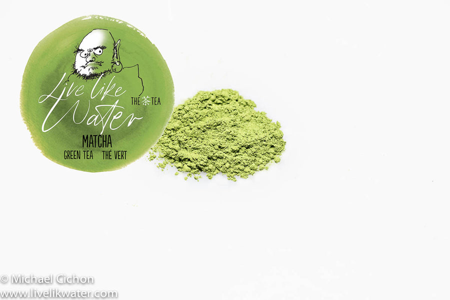 Thé vert Matcha japonais de Kyushu (qualité moyenne de cérémonie) Préfecture de Fukuoka 