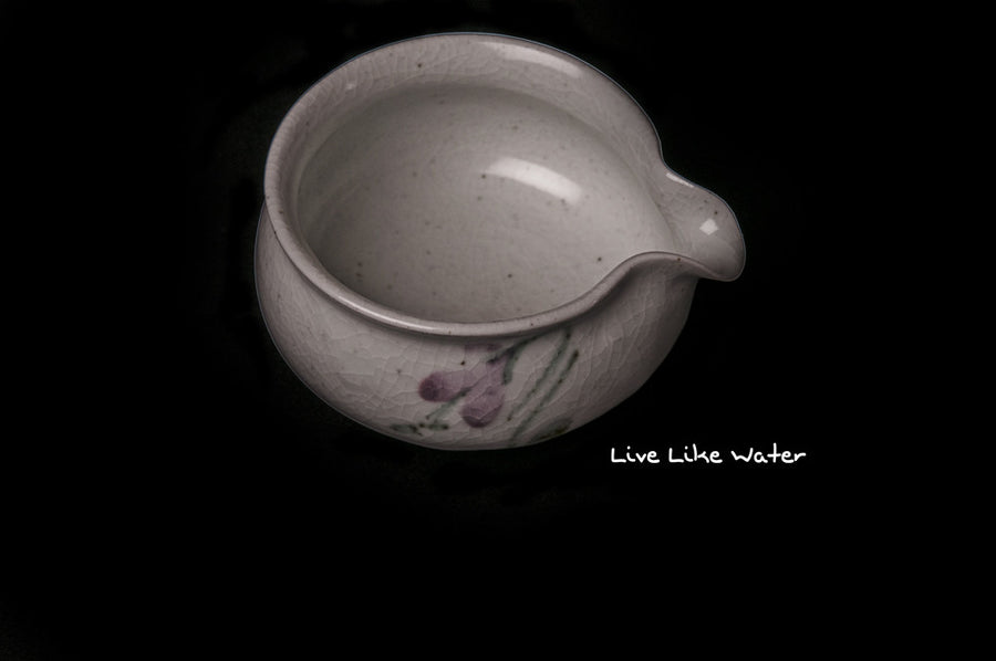 Korean Tea Set: two person (white)