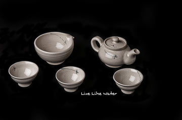 3 Person Korean Tea Set